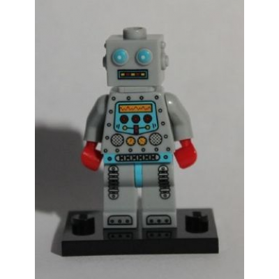 LEGO MINIFIGS SERIE 06 ROBOT HORLOGE 2012